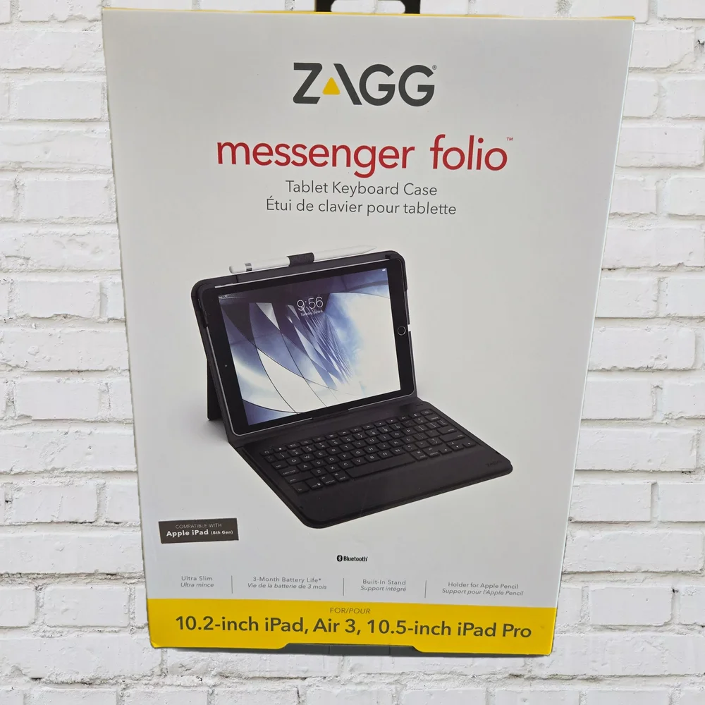 Black Tablet Keyboard Case for Enhanced Typing
